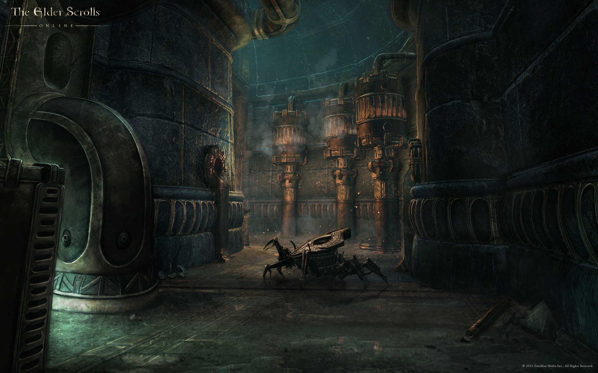 Обои The Elder Scrolls Online: Руины Двемеров
