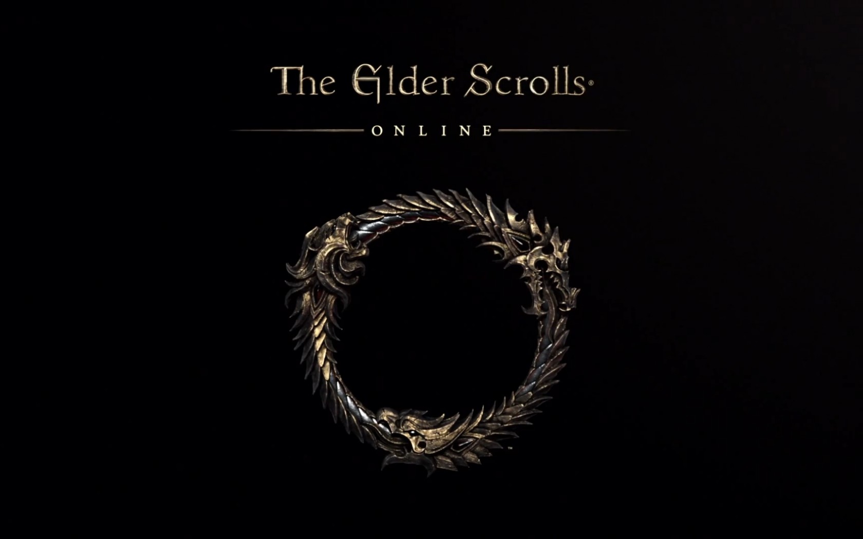 Wallpaper The Elder Scrolls Online: Logo