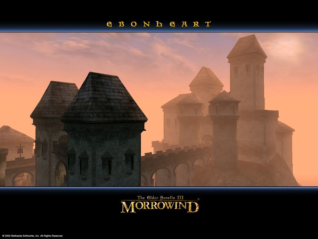 Wallpaper The Elder Scrolls III: Morrowind "Ebonheart"