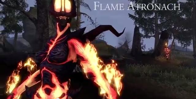 The Elder Scrolls Online The Flame Atronach (Video)