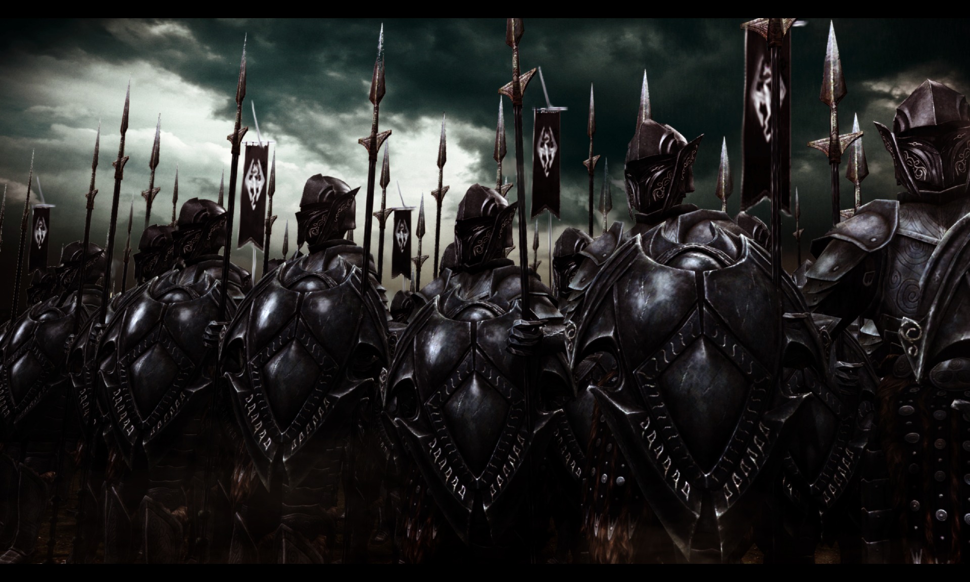 Wallpaper The Elder Scrolls V: Skyrim Army