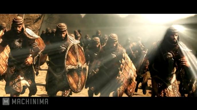 TES Skyrim: 300 Battle of Thermopylae (Video)
